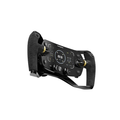 MOZA Porsche Mission R officially licensed sim racing steering wheel with OLED display