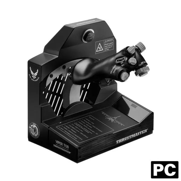 Thrustmaster Viper TQS HOTAS throttle for flight sim — F-16 licensed throttle unit