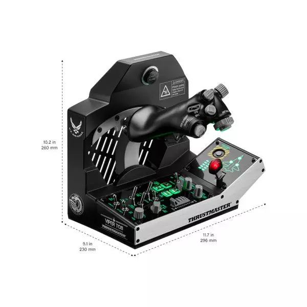 Thrustmaster Viper TQS Mission Pack HOTAS flight sim throttle and grip combo