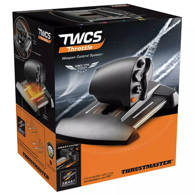 Thrustmaster TWCS Throttle for PC flight sim — smooth magnetic throttle control