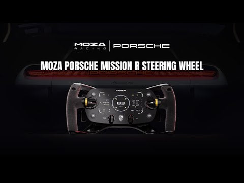 Moza Porsche Mission R Sim Racing Steering Wheel