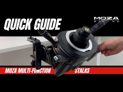 Moza Multi-Function Stalks for Sim Racing