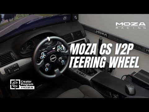 Moza CS VP2 Sim Racing Steering Wheel