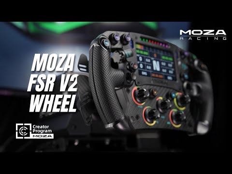 Moza FSR2 Formula Sim Racing Steering Wheel