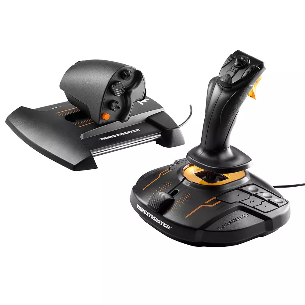 Thrustmaster T.16000M FCS HOTAS flight controller for PC — joystick and throttle