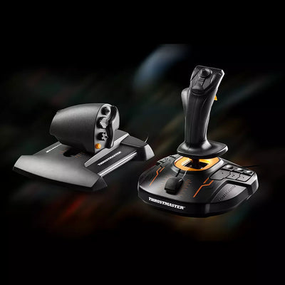 Thrustmaster T.16000M FCS HOTAS flight controller for PC — joystick and throttle