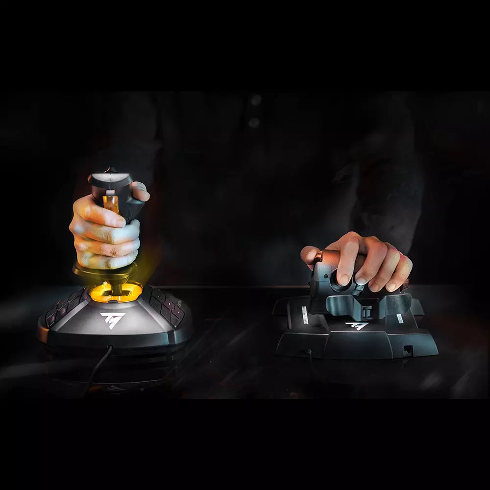 Thrustmaster T.16000M FCS HOTAS flight controller for PC — joystick and throttle