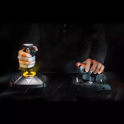Thrustmaster T.16000M FCS HOTAS flight controller for PC — joystick and throttle