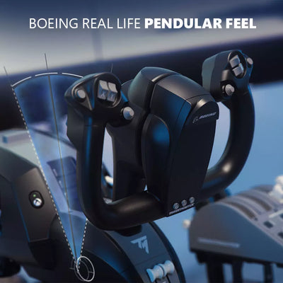 Thrustmaster TCA Yoke Boeing Edition for Xbox and PC — Boeing replica civil aviation yoke