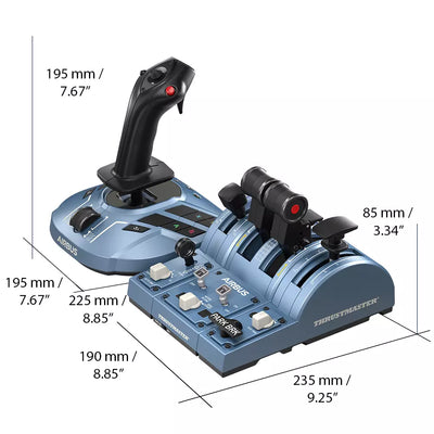 Thrustmaster TCA Captains Pack Airbus X Edition for Xbox and PC — civil aviation bundle