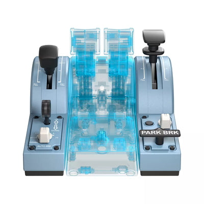 Thrustmaster TCA Quadrant Add-On Airbus Edition for PC flight sim expansion