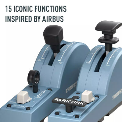 Thrustmaster TCA Quadrant Add-On Airbus Edition for PC flight sim expansion