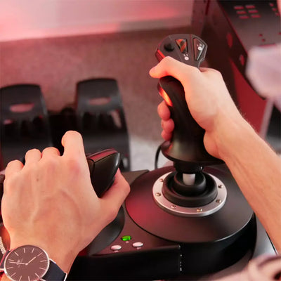 Thrustmaster T-Flight HOTAS X for PC — entry-level HOTAS flight sim controller