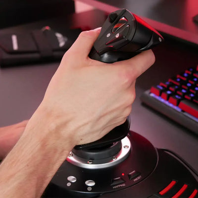 Thrustmaster T.Flight Stick X PC flight sim joystick with twist rudder
