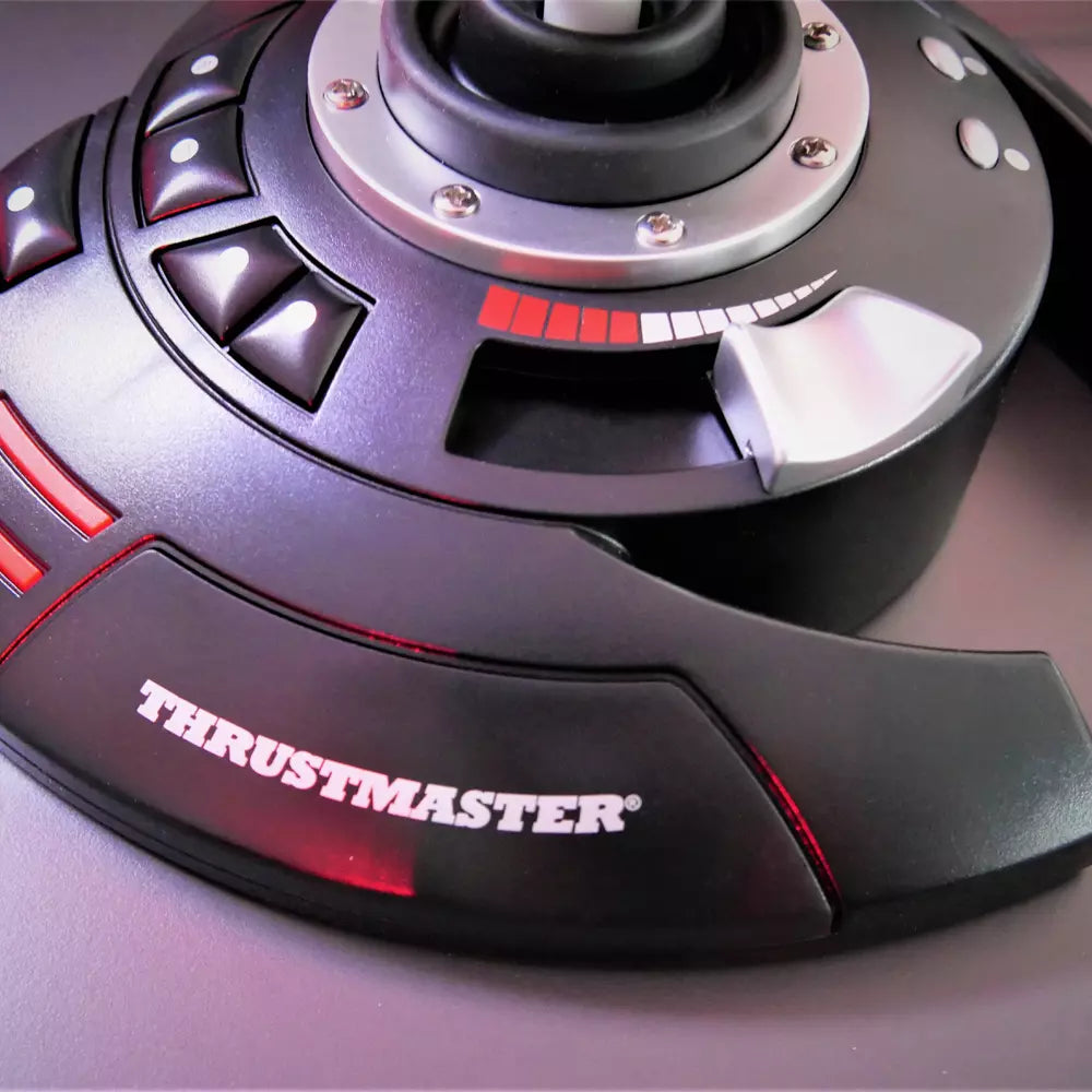 Thrustmaster T.Flight Stick X PC flight sim joystick with twist rudder
